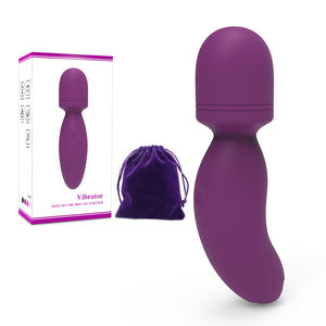 Nuevo Vibrador de Clítoris y Masajeador Corporal Mini Superpotente de 10 Velocidades con Diseño Ergonómico de Silicona Suave, Inalámbrico con Cable AV - Product Image 1