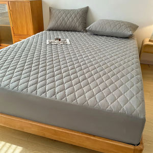 Protège-Matelas Imperméable et Respirant Matelassé avec Jupe de Lit, Nappe Pliable, Couleurs Noir, Blanc, Gris – Vente en Gros - Product Image 3
