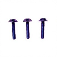 Baut Otomatis Titanium Tower M10 120Mm DIN6921 Model Anodized/Hot Dipped Galvanized Kepala Countersunk Kelas 10.9 Grade Tinggi