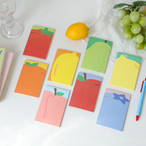 สมุดโน้ตฉีกได้ลายผลไม้สีสันสดใส ดีไซน์สวยงาม ขนาด A5 A6 แจกตัวอย่างฟรี - Product Image 3