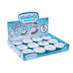 Wonderful Eco-friendly Snowflake DIY Playdough & Slime Non-Toxic Handmade <b>Crystal</b> Putty for Kids - Product Image 2