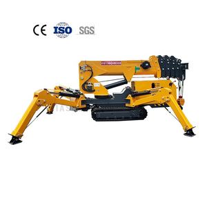 Grúa Móvil de Elevación de Nuevo Diseño, Mini Grúa Araña de 10M, Grúas de Piso Eléctricas/Diésel/Gasolina, Ahorro de Energía - Product Image 2