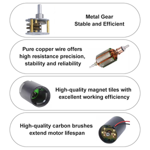 Il <span class=keywords><strong>Motore</strong></span> a Riduzione Micro DC Mingyang 37-31zy È un <span class=keywords><strong>Motore</strong></span> a Bassa Velocità da <span class=keywords><strong>12</strong></span>-24 <span class=keywords><strong>Volt</strong></span> ad Alta Coppia con Velocità Regolabile - Product Image 5