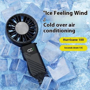 Thông Minh Xách Tay Mini Cầm Tay Fan Tốc Độ Cao Làm Mát Không Khí Cho Mùa Hè Nhà Máy Bán Buôn Có Thể Sạc Lại Cho Xe RV Sử Dụng Ngoài Trời - Product Image 6