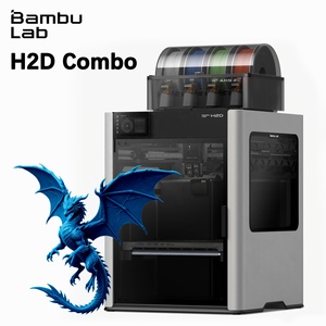 Bamboo Lab H2d Combo Dual-Extruder Multi-Material Corexy 3D-Drucker 600mm/s Hochgeschwindigkeits-Geschlossener FDM-Drucker 350x350x350mm - Product Image 1