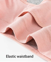 Culotte menstruelle anti-fuite en coton pour femmes, taille haute, avec poche, sous-vêtements absorbants, lingerie physiologique pour femmes