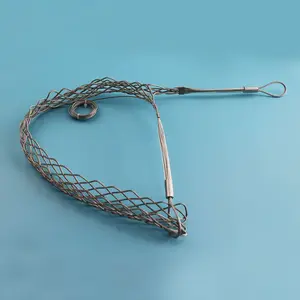 Puxador de cabo de malha de fio de aço inoxidável, alta elasticidade