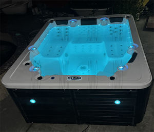 Baignoire autoportante Jacuzziss pour l'extérieur Tube chauffant pour 5 personnes Yacuzzi Bain à remous extérieur Chauffe-<span class=keywords><strong>piscine</strong></span> <span class=keywords><strong>Bestway</strong></span> Jacuzziss - Product Image 1