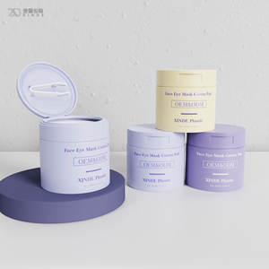 Pot en plastique PP XINDE en gros pour cosmétiques, tampons de toner, crème exfoliante, avec couvercles, 80ml, 100ml, 200ml, 400ml - Product Image 5