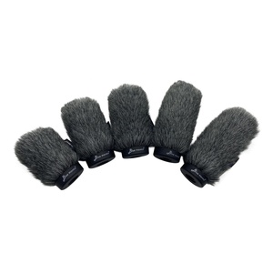Micrófono Furry Muff Cap Wind Stopper Felpa Micrófono Cubierta <span class=keywords><strong>Mic</strong></span> Reducción de ruido Wind Shield - Product Image 5