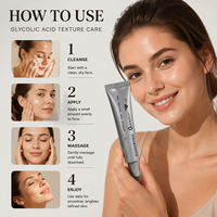 Crème à l'acide glycolique, crème éclaircissante pour le visage, hydratante, pour une peau lisse et douce, usage quotidien, 30 ml