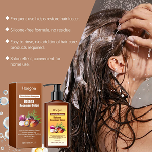 Champú nutritivo para el cuidado natural del cabello con reparación profunda para reducir el daño - Product Image 3