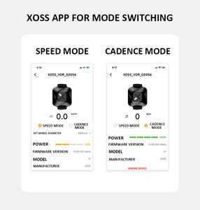 เซ็นเซอร์วัดความเร็ว XOSS Vortex Cadence สำหรับจักรยานในร่ม/กลางแจ้ง ไร้สาย IPX7 คอมพิวเตอร์จักรยาน โหมดคู่ เซ็นเซอร์วัดรอบจาน (RPM) สำหรับจักรยานเสือหมอบ เสือภูเขา และปั่นสปินนิ่ง รองรับ ANT+ และ BLE - Product Image 5