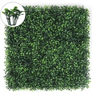 10 Paneles de Césped <span class=keywords><strong>Artificial</strong></span>, Pared de Plantas Artificiales, <span class=keywords><strong>Seto</strong></span> Verde, Plantas y Flores Artificiales para Pared - Product Image 2