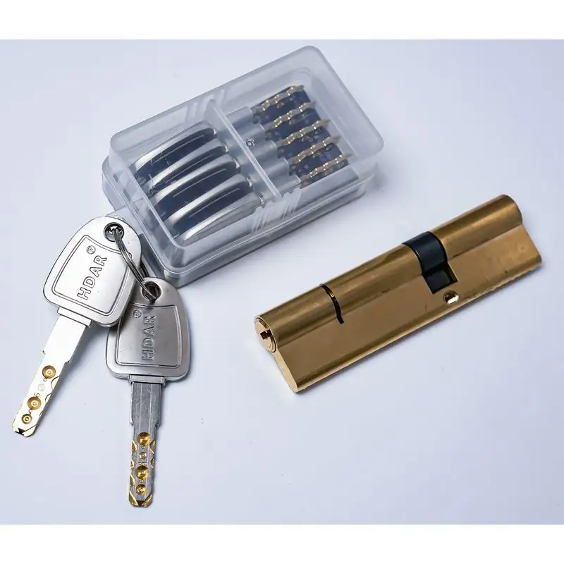 High-quality strong anti-theft brass lock cylinder with mother-of-pearl construction