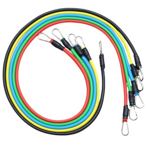 Juego de bandas de resistencia para hombres y mujeres, bandas de ejercicio de alta resistencia, ancla de puerta, tubos de fitness, equipo de ejercicio para el hogar, gimnasio, <span class=keywords><strong>fisio</strong></span> - Product Image 3