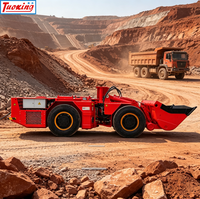 Chargeur souterrain LHD Tuoxing TC-200E, Scooptram minier électrique 75KW, 4t, godet de 2m, force de traction de 110kN, économie d'énergie