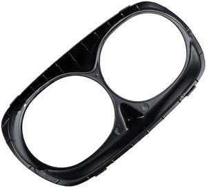 Carénage extérieur de phare de <span class=keywords><strong>moto</strong></span> chromé noir brillant pour Bad Boy Harley Road Glide 1998-2013 - Product Image 5