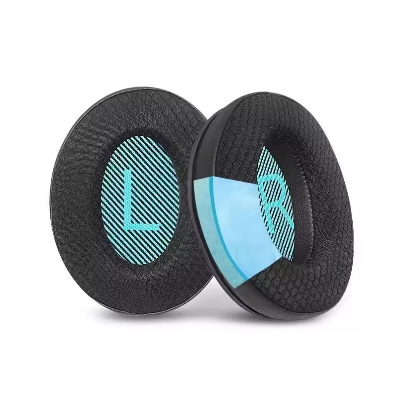1pcs - Gel réfrigérant - Coussinet d'oreille noir - Grille bleue