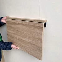 Wandmontierter Klappbarer Esstisch Ausziehbarer Tisch Kleiner Holzschreibtisch für Küche Wohnzimmer Heimbüro