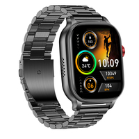 Montre connectée AK109 Direct Factory BT Call pour hommes et femmes, écran AMOLED HD 2.01 pouces, étanche IPX8, suivi de la forme physique, du rythme cardiaque et du sommeil.