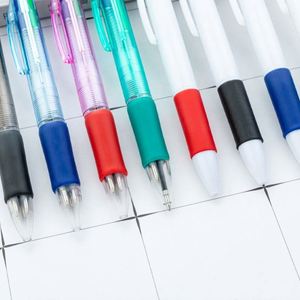 Wholesale Creative 1.0Mm Plastic Four-Color Ballpoint Retractable Multi-Color Promotional Student Marking <b>Pens</b> - Product Image 4