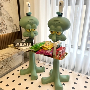 Dibujos animados personalizados pulpo hermano bandeja piso adornos de gran tamaño marioneta de mano hit trabajador sofá sala de estar - Product Image 3