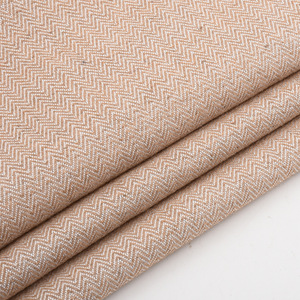Tweed Fabric 100% Polyester Herringbone Pattern Medium Weight Stain Resistant For <b>Sofa</b> <b>Cover</b> Home Textile - Product Image 1