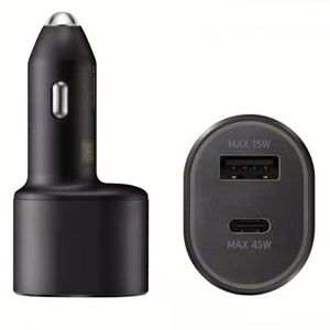 ที่ชาร์จในรถยนต์ USB C 45W 5A ชาร์จเร็วพิเศษ PD ช่องคู่ 45W 15W TYPE C สำหรับ Samsung EP-L5300 - Product Image 3