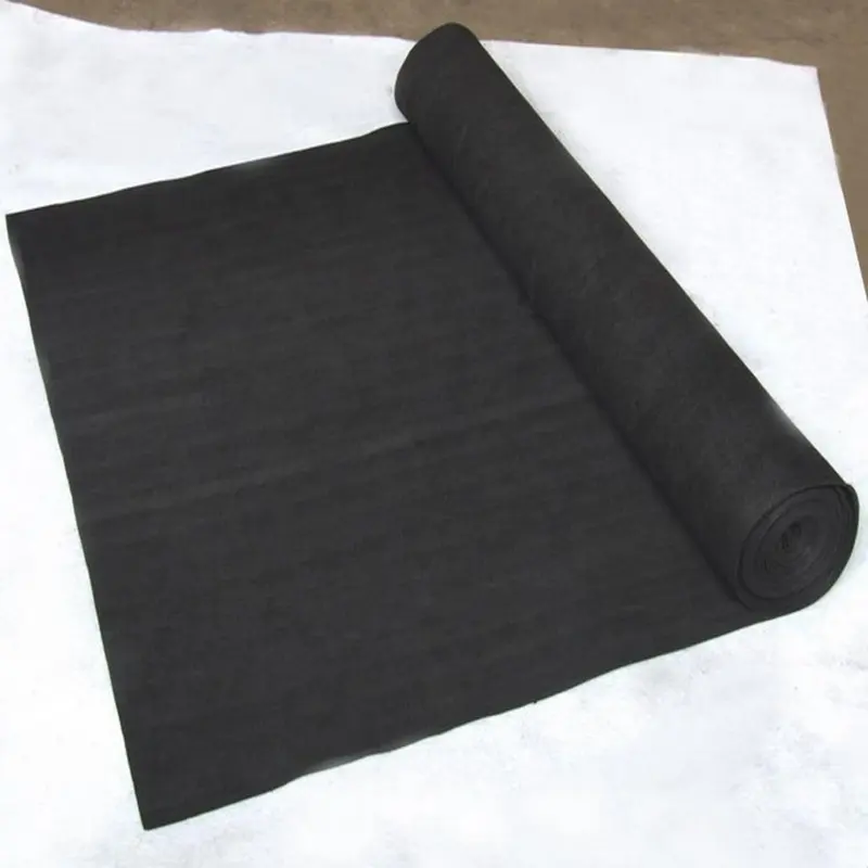 High Tensile Needle Punched Nonwoven Carbon Fiber Felts Odor Removal Adsorption Fibrous Activated Carbon Filter Cloth BET1600