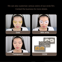 Patchs de Gel Hydrogel Or pour les Yeux, Soin Végétalien Herbal au Collagène, Nourrissant, Hydratant et Anti-Cernes