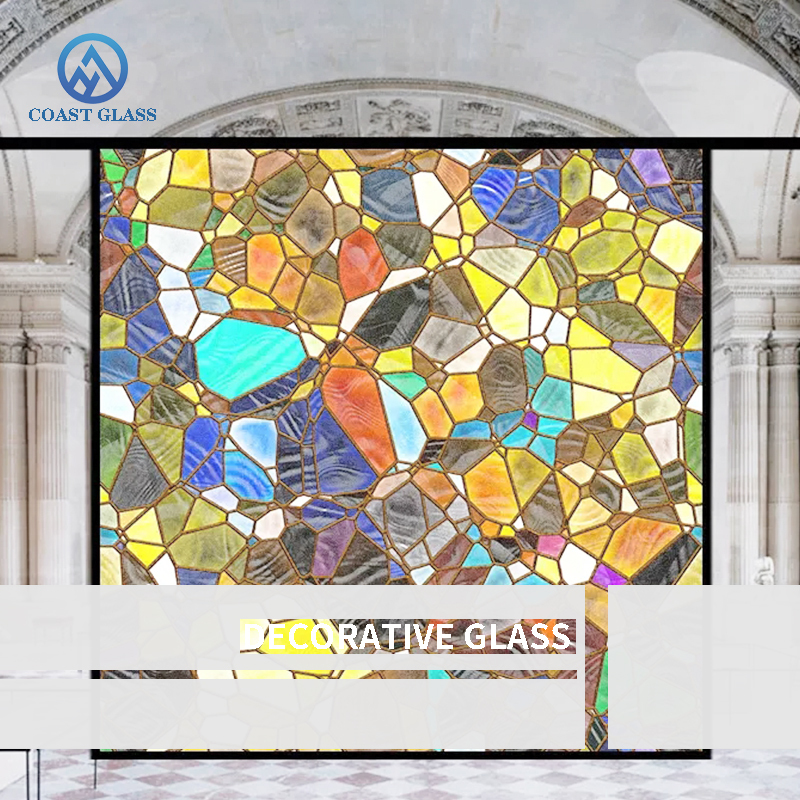 Custom Stained Glass Multi Colour Glossy