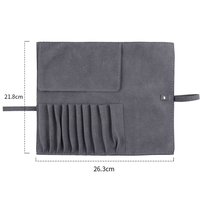 Usine 10 pièces ensemble de pinceaux de maquillage sac de brillant à lèvres pour fond de teint ombre à paupières blaireau pour l'application de poudre cosmétique de beauté