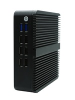Fábrica barato PC Mini ordenador Intel N100 4 Core Dual 2 Lan Ethernet 8 USB Ubuntu Win 10 Nuc Nano PC Industrial sin ventilador Mini