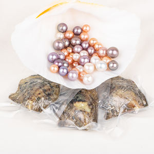 Love Wish <span class=keywords><strong>Pearl</strong></span> Party ของขวัญสูญญากาศบรรจุ9-13Mm Aaaa คุณภาพหลวมน้ำเค็มรอบเลี้ยง Edison <span class=keywords><strong>Oyster</strong></span> - Product Image 1