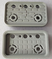 Couvre-ventouse de haute qualité, coussin en caoutchouc pour ventouse pour machines CNC, 125*75*17 (grand trou) 4011110196