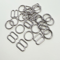 Boucle de réglage invisible pour bretelles de soutien-gorge, en métal, en forme de O, de 8, de 9 et de D, accessoires pour l'ajustement de la longueur des bretelles de soutien-gorge
