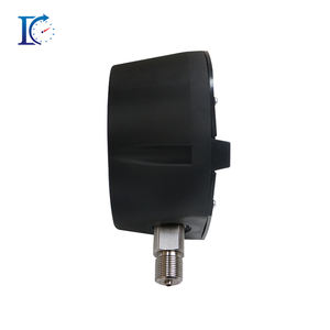 고정밀 페놀 안전 압력 게이지 하이 퀄리티 부르동 튜브 디지털형 스테인리스 스틸 케이스 - Product Image 3