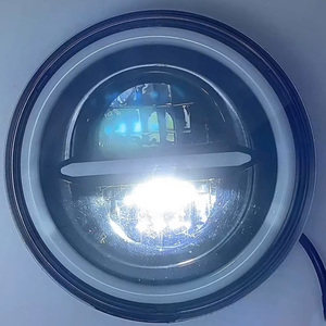 7 pouces phares LED blanc ambre halo phares Angel's eye moto véhicule tout-terrain 530 1000rr phare avant - Product Image 3