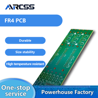 MRCSS Shenzhen Pcba Usine d'assemblage PCB Design Service d'impression personnalisé Cartes de circuits imprimés FR4
