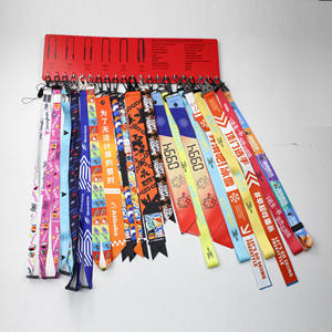 カスタムロゴ入りナイロン製ランヤード、卸売シルクスクリーンキーホルダーネックストラップランヤード、カスタムパターン入りロゴ入りランヤード - Product Image 5