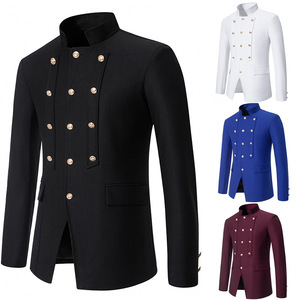 S3086R Nouveaux Costumes de <span class=keywords><strong>Mariage</strong></span> et de Garçon d'Honneur Faits Main de Haute Qualité, Grande Taille, Style <span class=keywords><strong>Simple</strong></span> et Tendance, Meilleures Ventes - Product Image 2