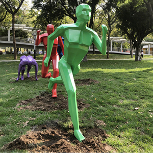 Manichini Sportivi in Vetroresina a Grandezza Naturale per Esterni, Personalizzabili, di Alta Qualità, per Palestre e Giardini, Modelli Maschili e Femminili Muscolosi - Product Image 4