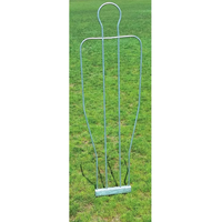 Barret - Maniquí de Acero Galvanizado de 180 cm con 4 Púas, 5 kg, Equipo de Atletismo