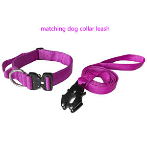 مقود كلب تكتيكي للتدريب من النايلون مخصص احترافي من المصنع مع مشبك Flog - Product Image 5