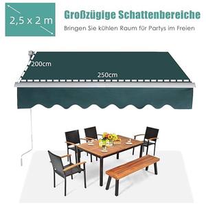 Precio de fábrica Toldo solar Ángulo y ancho Toldo solar ajustable Parasol para impermeable - Product Image 5