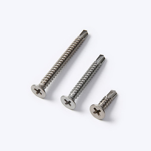 Vis autoperceuses Yunyun 3,5-5,5 mm en acier inoxydable à tête fraisée en queue de pie Phillips pour métal - Product Image 1