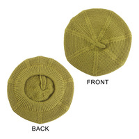 Nouveau Béret pour Enfants, Chapeau Béret pour Bébé, Bonnet Chaud Automne Hiver pour Filles, Béret pour Petite Fille, Chapeau Crâne, Bonnet Tricoté Style Artiste Français