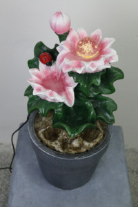 (Oferta caliente) Escritorio rosa para fuente de agua interior y exterior Decoración de sala de estar Humidificador de aire - Product Image 5