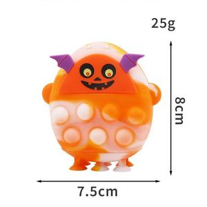 Halloween lindo diablo silicona demonio Squishy juguete Boo fantasma alivio del estrés sensorial <span class=keywords><strong>Fidget</strong></span> Squeeze juguete creativo fiesta Favor regalo - Product Image 6